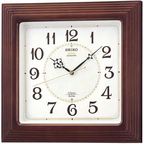 【セイコー】SEIKO 電波掛け時計 チャイム&ストライク・RX208B 【時の逸品館】